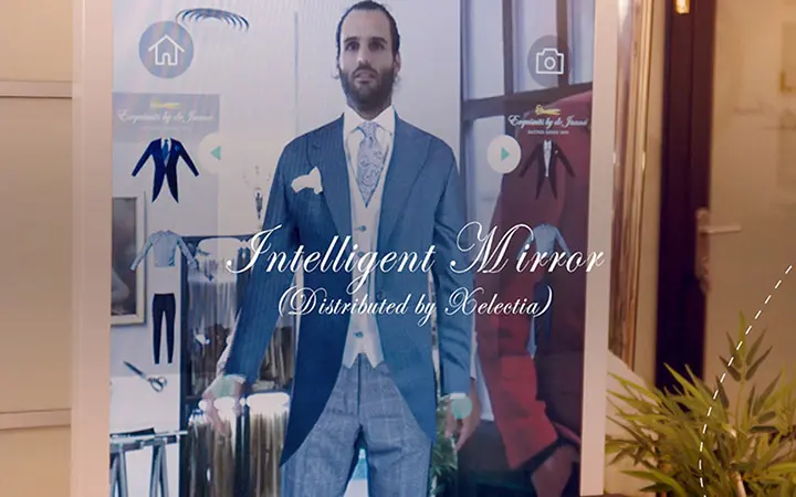 Technologie miroir virtuel intelligent pionnière en Europe