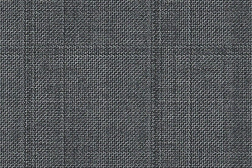 Imagen del tejido gris cuadro ventana de Dormeuil